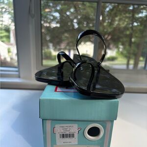 Free People Black Sandals